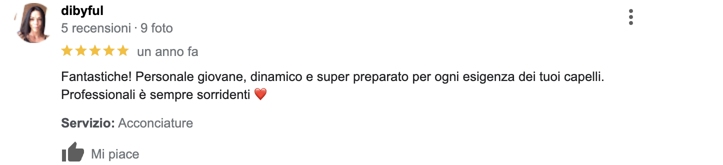 recesione-cliente_luxuryhair_center_spa_tricologia_verona_sanguinetto_alopecia_diramazione