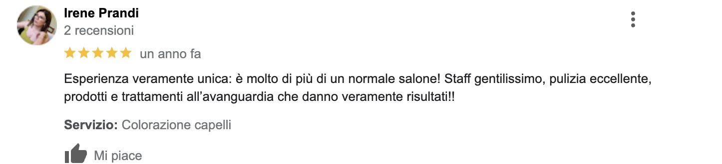 recesione-cliente_luxuryhair_center_spa_tricologia_verona_sanguinetto_alopecia_diramazione